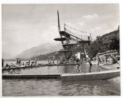 C2936/ Millstadt Kärnten  Strandbad Badeanstalt Foto 23 X 18 Cm Ca. 1960  - Unclassified