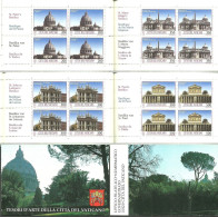 Vatican City 1993 Mi Mh O-4 MNH  (ZE2 VTCmhO-4) - Chiese E Cattedrali