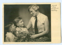 Y8961/ Muttertag  Mutter Und Kinder  Foto Binder "Meisteraufnahmen" Foto AK 1935 - Fête Des Mères