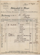 C2658/ Rechnung Postkarten-Verlag Birkendahl & Meyer, Köln 1913 - Otros & Sin Clasificación