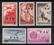 Monaco - YV PA 8 à 12 N** MNH Luxe , Cote 4 Euros - Aéreo