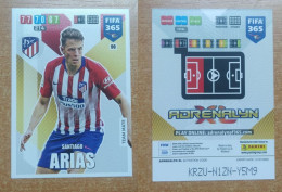 AC - 90 SANTIAGO ARIAS  CLUB ATLETICO DE MADRID  PANINI FIFA 365 2020 ADRENALYN TRADING CARD - Trading-Karten