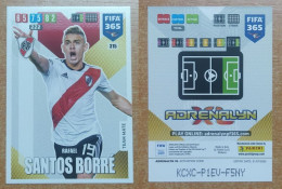 AC - 315 RAFAEL SANTOS BORRE  CA RIVER PLATE  PANINI FIFA 365 2020 ADRENALYN TRADING CARD - Trading-Karten