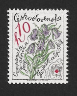 Czechoslovakia 1979 MNH ** Mi 2494 Sc 2227 Flowers  Mountain Rescue Service, Tschechoslowakei. - Ungebraucht