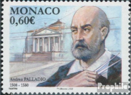 Monaco 2866 (kompl.Ausg.) Postfrisch 2008 Andrea Palladio - Nuevos