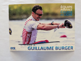 CP  - Canoë Kayak Équipe De France De Course En Ligne Guillaume Burger - Other & Unclassified