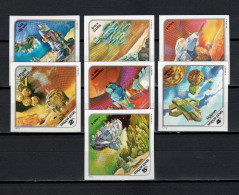 Hungary 1978 Space Research In The Future Set Of 7 Imperf. MNH -scarce- - Europe