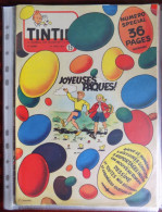 Tintin N° 15/1954 Couv. Craenhals Spécial Pâques - " La Grace De L'empereur " ( Claudius Marcellus ) Par Weinberg - Kuifje