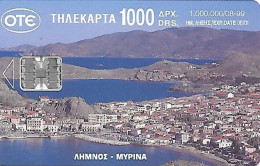 Greece: OTE 08/99 Island Of Limnos - Grèce