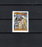 Hungary 1980 Space, Joint Space Flight USSR -Hungary Stamp  Imperf. MNH -scarce- - Europe