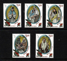 New Zealand 2018 Christmas  Set Of 5 MNH - Unused Stamps