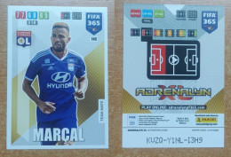 AC - 146 MARCAL  OLYMPIQUE LYONNAIES  PANINI FIFA 365 2020 ADRENALYN TRADING CARD - Trading-Karten