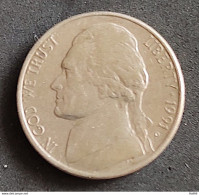 Coin United States Moeda Estados Unidos 1991 5 Centavos 1 - Andere & Zonder Classificatie