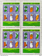C 1762 Brazil Stamp 100 Years Agricultural Secretariat And Supply Sao Paulo Economy Orgao Public Government 1991 Block O - Nuovi