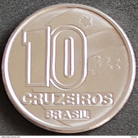 Coin Brazil Moeda Brasil 1991 10 Cruzeiros 1 - Brasile