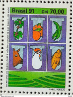 C 1762 Brazil Stamp 100 Years Agricultural Secretariat And Supply Sao Paulo Economy Orgao Public Government 1991 - Neufs