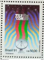 C 1752 Brazil Stamp Exposure Telecom Telecommunication Communication 1991 - Neufs