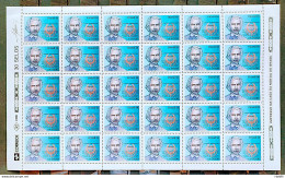 C 1748 Brazil Stamp Fagundes Varela Literature 1991 Sheet - Unused Stamps