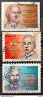 C 1746 Brazil Stamp Literature Basilio Of The Range Fagundes Varela 1991 Block Of 4 Circulated 1 - Gebruikt