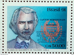 C 1748 Brazil Stamp Fagundes Varela Literature 1991 - Ungebraucht