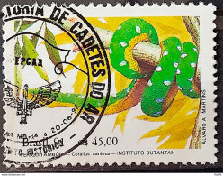 C 1738 Brazil Stamp Butantan Institute Snake Periquitamboia 1991 Circulated 5 - Oblitérés