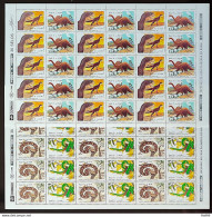 C 1737 Brazil Stamp Butantan Institute Snake Dinosaur 1991 Sheet Block Of 4 - Ongebruikt