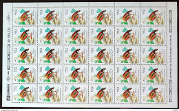 C 1736 Brazil Stamp Environment Marriage Birds 1991 Sheet - Nuevos