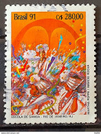 C 1724 Brazil Stamp Carnival Music School Of Samba Rio De Janeiro 1991 Circulated 5 - Gebruikt