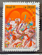 C 1724 Brazil Stamp Carnival Music School Of Samba Rio De Janeiro 1991 Circulated 8 - Used Stamps