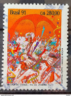 C 1724 Brazil Stamp Carnival Music School Of Samba Rio De Janeiro 1991 Circulated 13 - Oblitérés