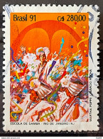 C 1724 Brazil Stamp Carnival Music School Of Samba Rio De Janeiro 1991 Circulated 10 - Used Stamps