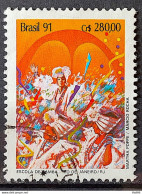 C 1724 Brazil Stamp Carnival Music School Of Samba Rio De Janeiro 1991 Circulated 1 - Oblitérés
