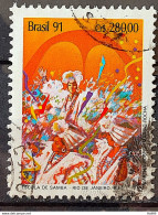 C 1724 Brazil Stamp Carnival Music School Of Samba Rio De Janeiro 1991 Circulated 14 - Oblitérés