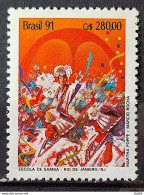 C 1724 Brazil Stamp Carnival Music School Of Samba Rio De Janeiro 1991 - Ongebruikt