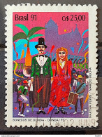 C 1722 Brazil Stamp Carnival Music Olinda Pernambuco 1991 Circulated 1 - Gebraucht