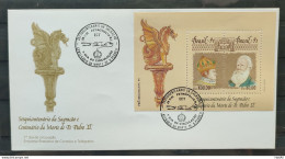 Brazil Envelope FDC FDC 551 1991 Dom Pedro I Monarchy CBC RJ 01 - FDC