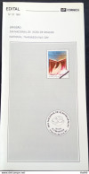 Brazil Brochure Edital 1991 28 Dom Pedro Brasiliana Empire Without Stamp - Brieven En Documenten