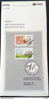Brazil Brochure Edital 1991 16 Folklore Festival Leonardo Mota Without Stamp - Lettres & Documents