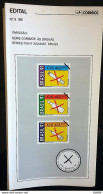 Brazil Brochure Edital 1991 09 Foundation Jornal Brasil Without Stamp - Cartas & Documentos