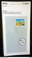 Brazil Brochure Edital 1991 07 Pan American Games Olympic Sport Swimming Remo Without Stamp - Brieven En Documenten