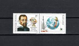 Hungary 1980 Space, Johannes Kepler Stamp With Label MNH - Europe