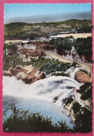 01 - Le Barrage De Génissiat Sur Le Rhône - Le Saut De Ski Et La Route D'accès à L'Usine - Génissiat