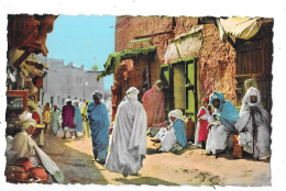 ALGERIE - Une Rue Du Vieux BISKRA - TOUL 6 - - Biskra