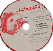 Abus 49 - CD - Abus Dangereux - Spaceheads - Improvisators Dub - Madrid - Compilations