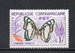 CENTRAFRIQUE N° 5   NEUF SANS CHARNIERE COTE 0.15€    PAPILLON ANIMAUX FAUNE - Centrafricaine (République)