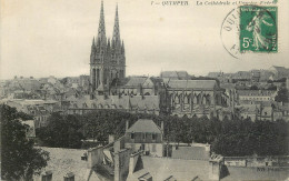 France Quimper (Finistere) La Cathedrale - Quimper