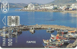 Greece: OTE 08/96 Island Paros - Grecia