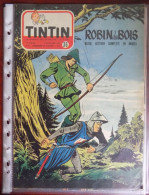 Tintin N° 36/1954 Couv. Funcken " Robin Des Bois " - - Kuifje