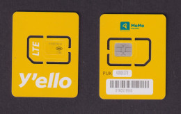 ZAMBIA - MTN  MoMo Y'ello Unused Chip SIM Phonecard - Zambie