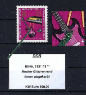 DDR Mi-Nr. 1131 F 9 Plattenfehler Postfrisch (1) - Siehe Beschreibung Und Bild - Varietà E Curiosità